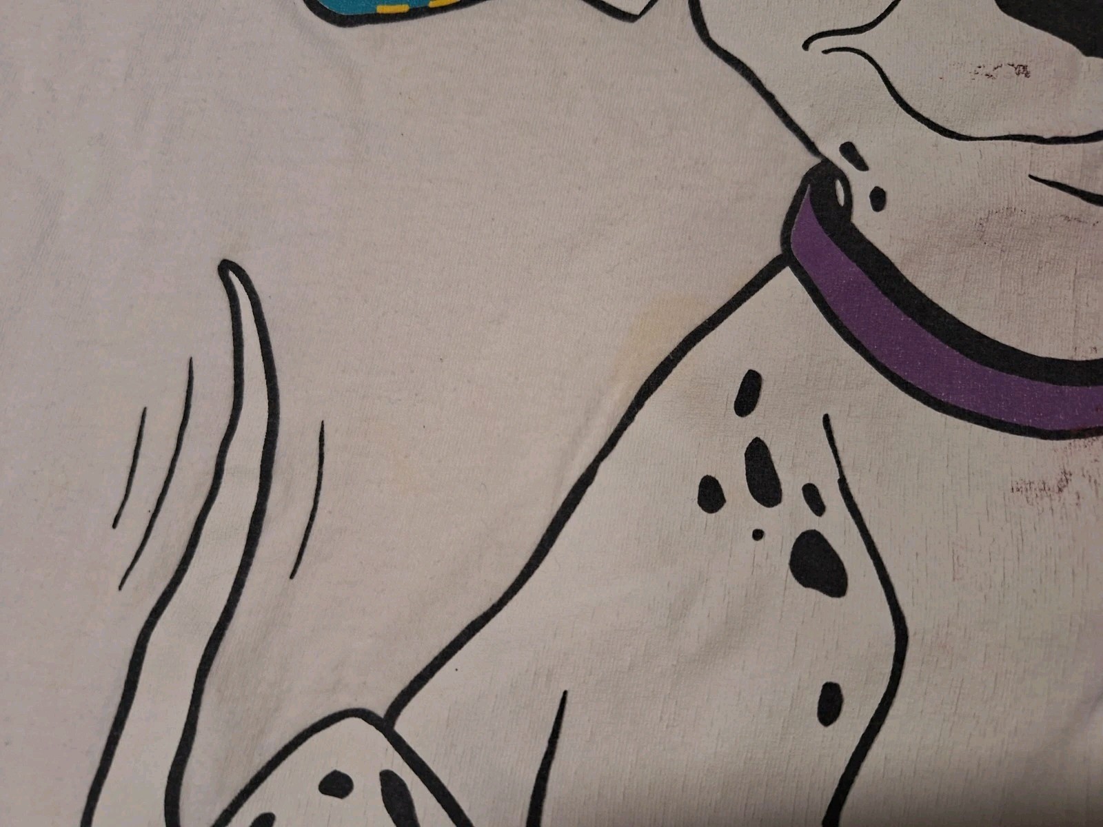 Vintage 90s 101 Dalmatians Cartoon Tv Movie Animal Retro Disney Shirt L DOG