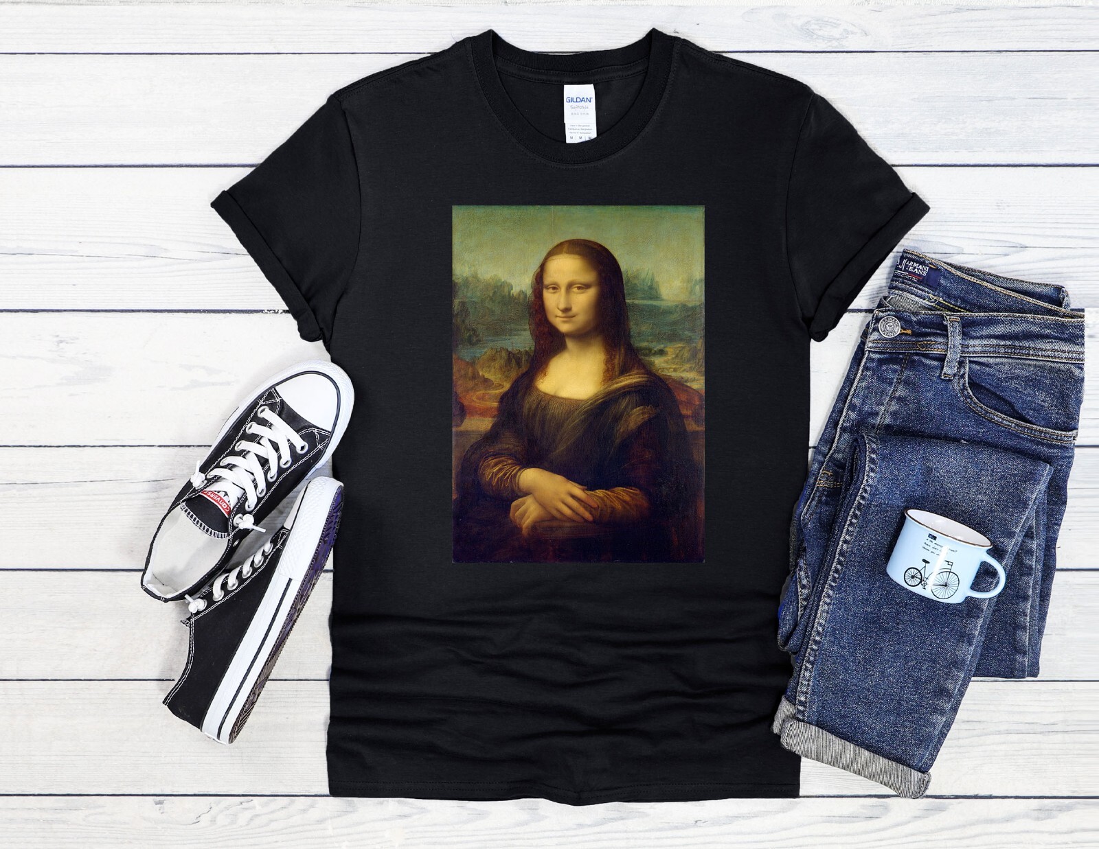 Mona Lisa Portrait Da Vinci Men Women Unisex Hoodie Baseball T Shirt Top 1713
