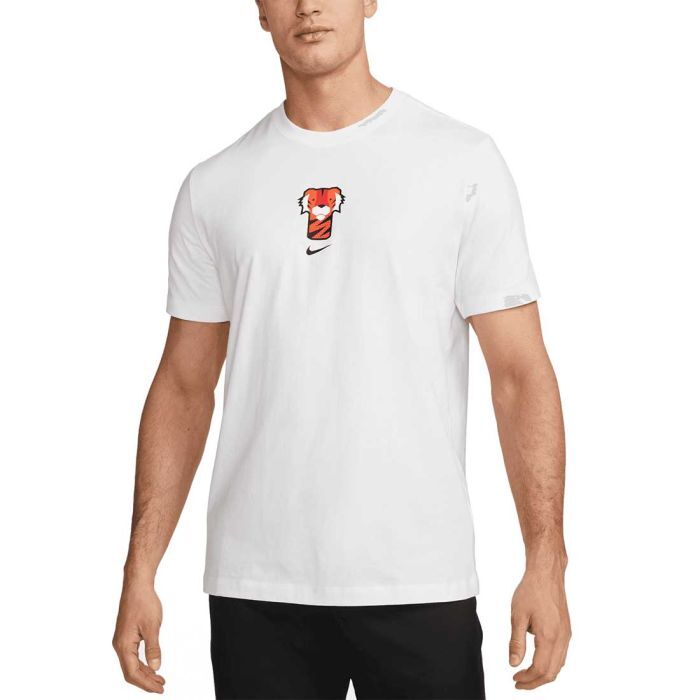 Nike Tiger Woods Frank Golf Tee Shirt DR7721-100 White NWT Size S