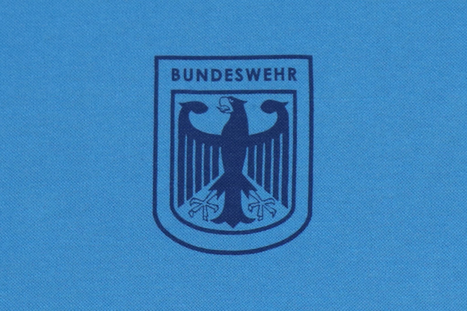 German Bundeswehr Blue PT Shirt Army Physical Fitness Uniform T Shirt