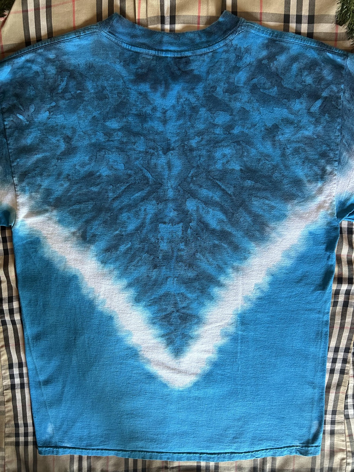 VTG 90s The Moody Blues V Tie Dye T Shirt Men’s Large Tultex Rock Music Band Tee
