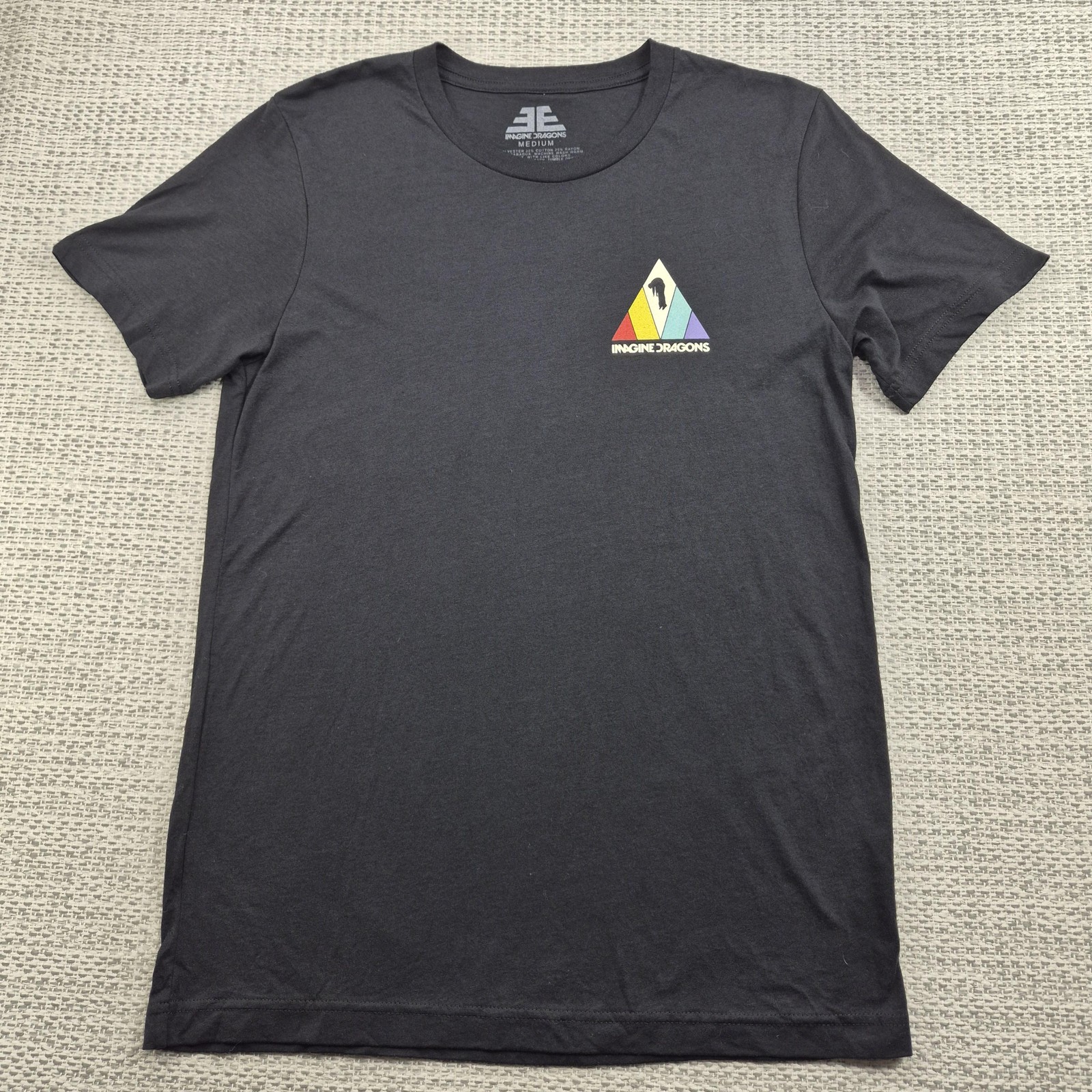 Imagine Dragons Shirt Mens Medium Black Evolve Tour 2018 Graphic Band Tee