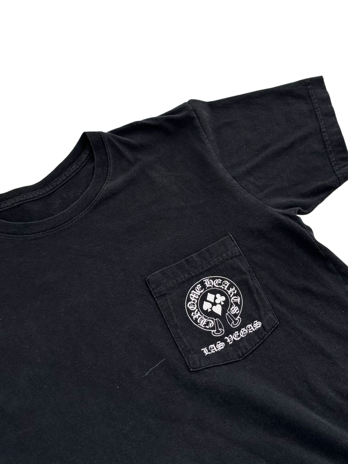 Size M Chrome Hearts Welcome to Las Vegas Tee Black & White