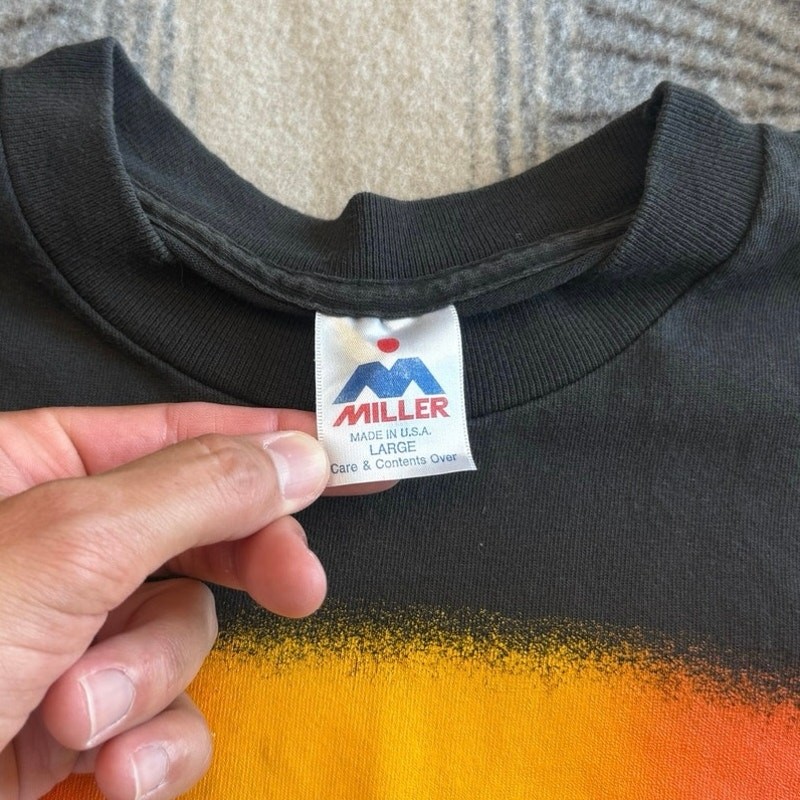 Vintage 90s Deer Buck “The Royal Joust” Outdoor Nature T-Shirt Size Large USA