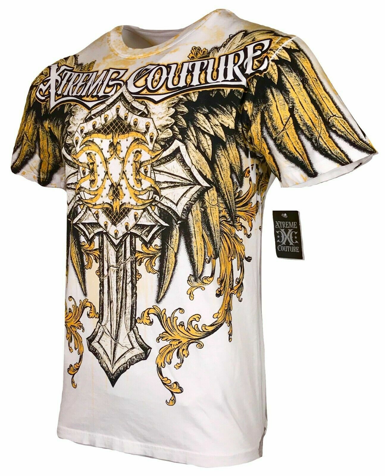 Xtreme Couture By Affliction Men’s T-Shirt SIREN Tattoo Biker MMA S-5X