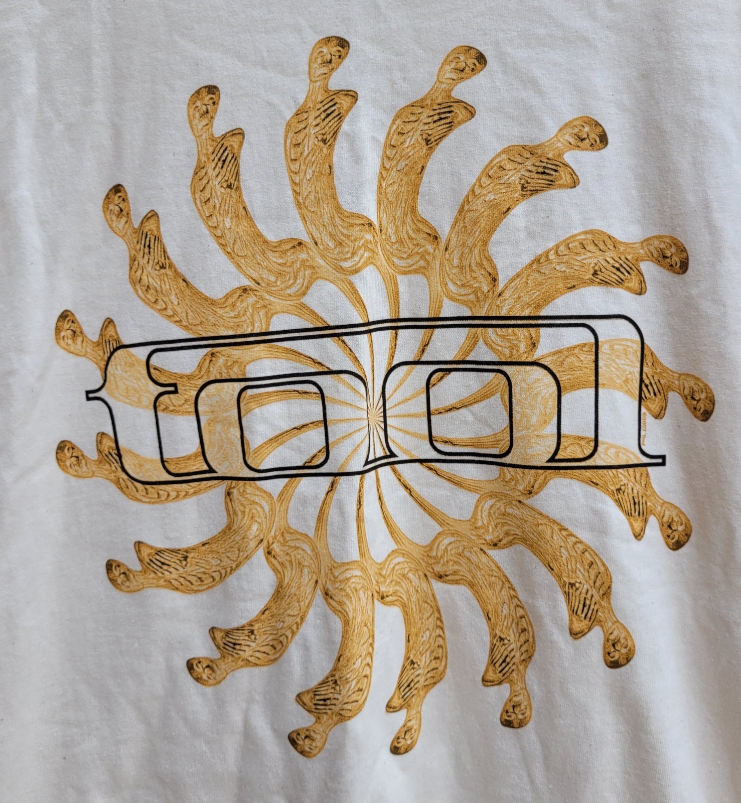 Tool S/S 10 000 Days Los Angeles,California Tour 2025 Screen Print Sz.Lg T-Shirt