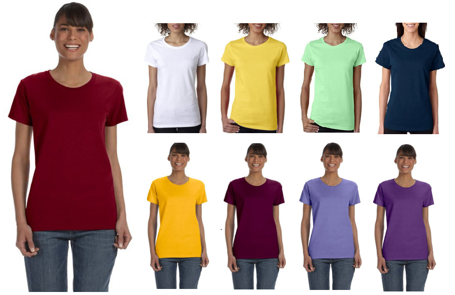 G500L Gildan Ladies Heavy Cotton T-Shirt