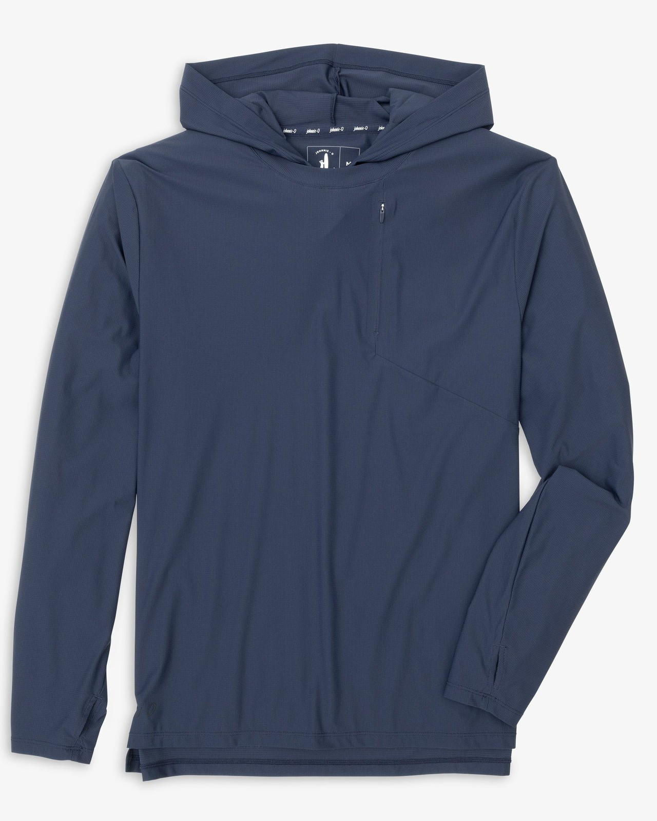 johnnie-O Maxwel Performance T-Shirt Hoodie Mens Navy (7845193)
