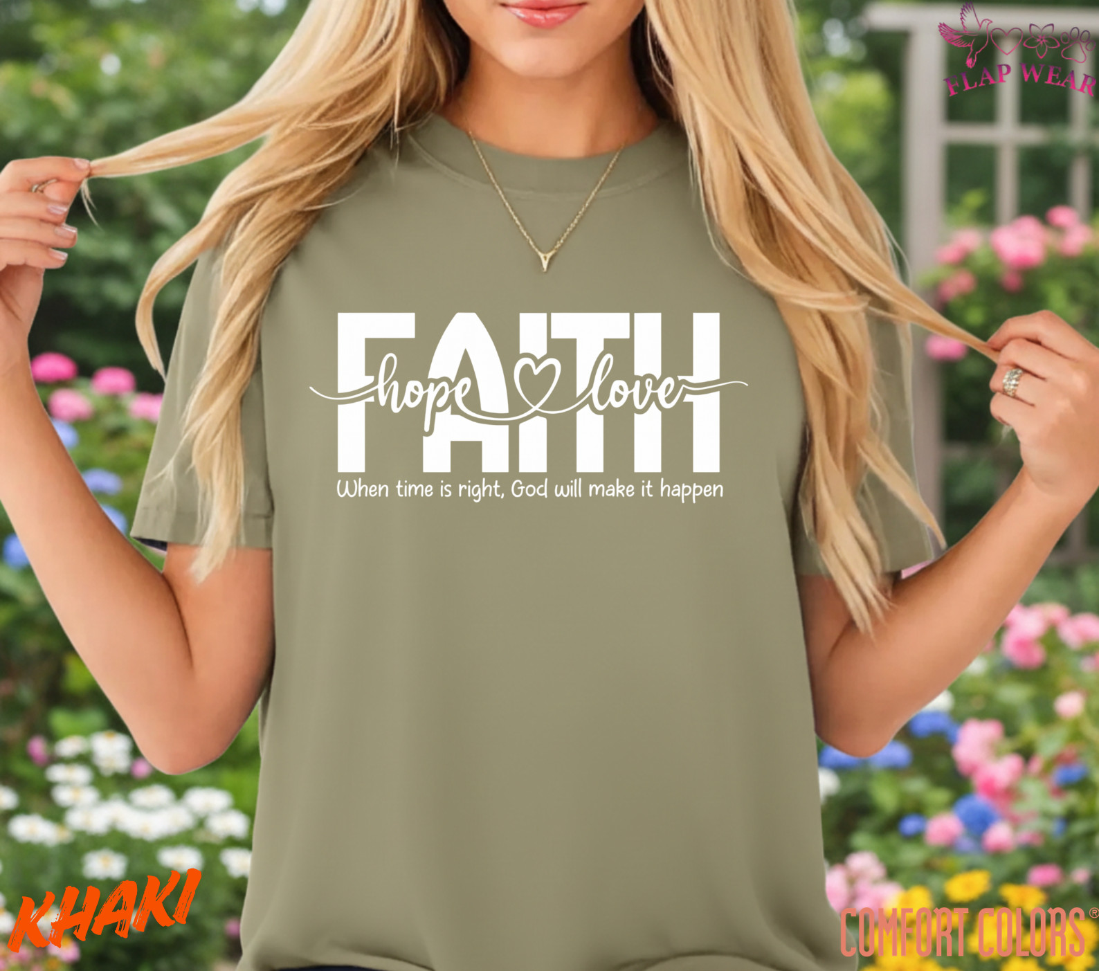 Unisex Faith Hope Love T-Shirt, Men T shirt,Women T shirt Gift ReligionTop