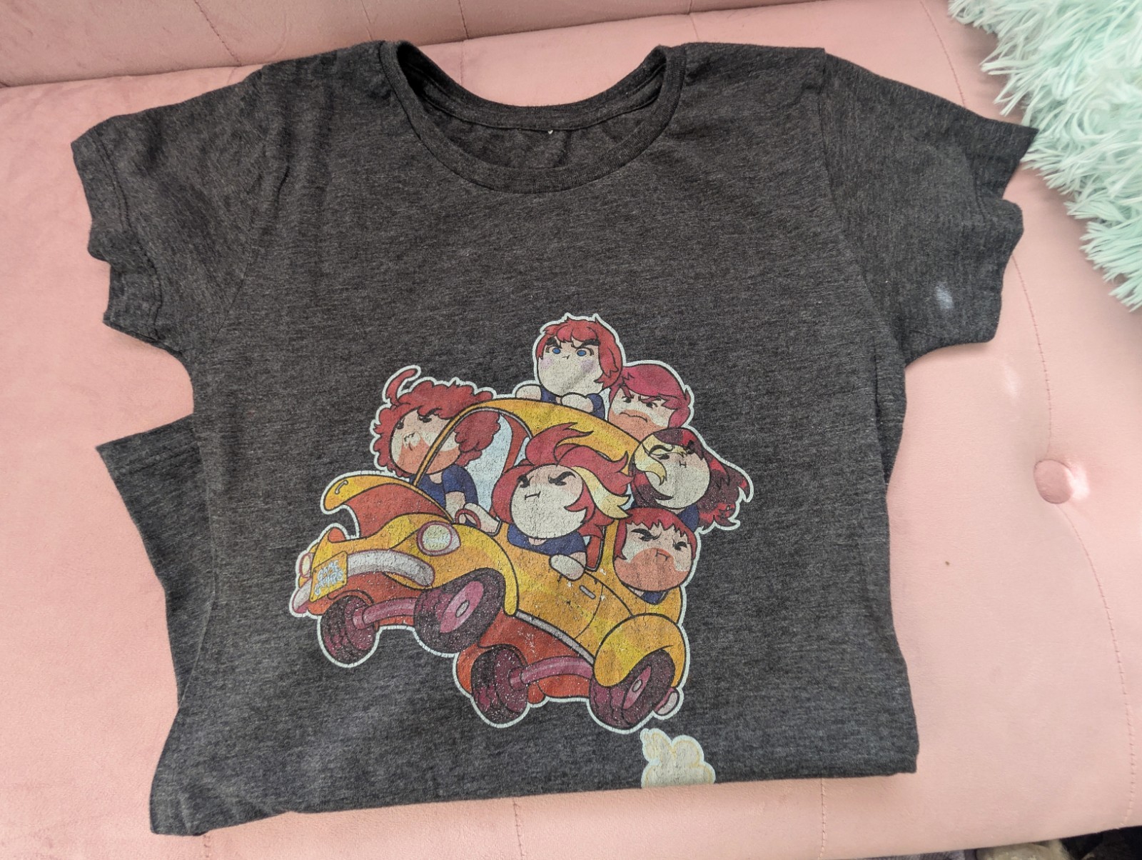 Steam Train, Grump Bus, Game Grumps Tee Shirt , XS , Womans