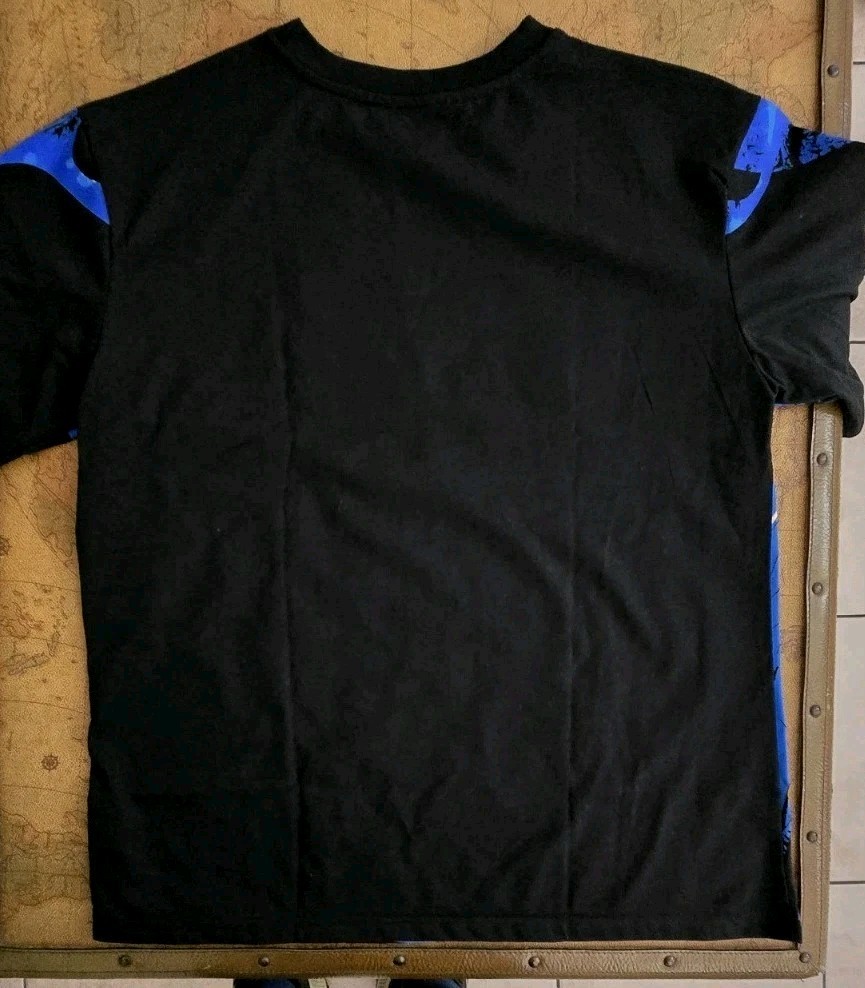 Marvel Venom AOP graphic black blue Men’s t-shirt size (M) NWOT Free Shipping
