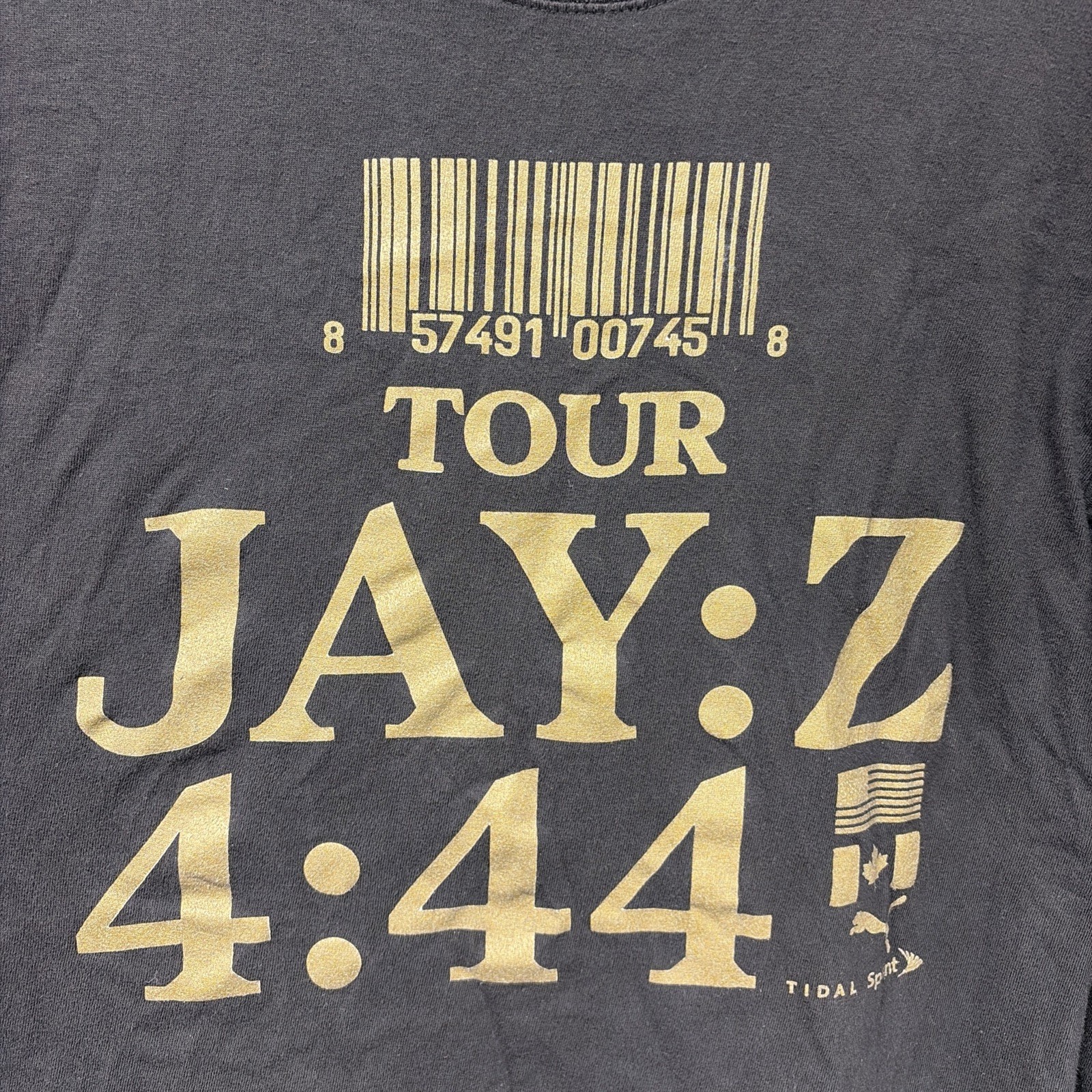 Jay-Z 4:44 Tour longsleeve TShirt Concert Rap Hip Hop Music Merch Gemrock Sz M