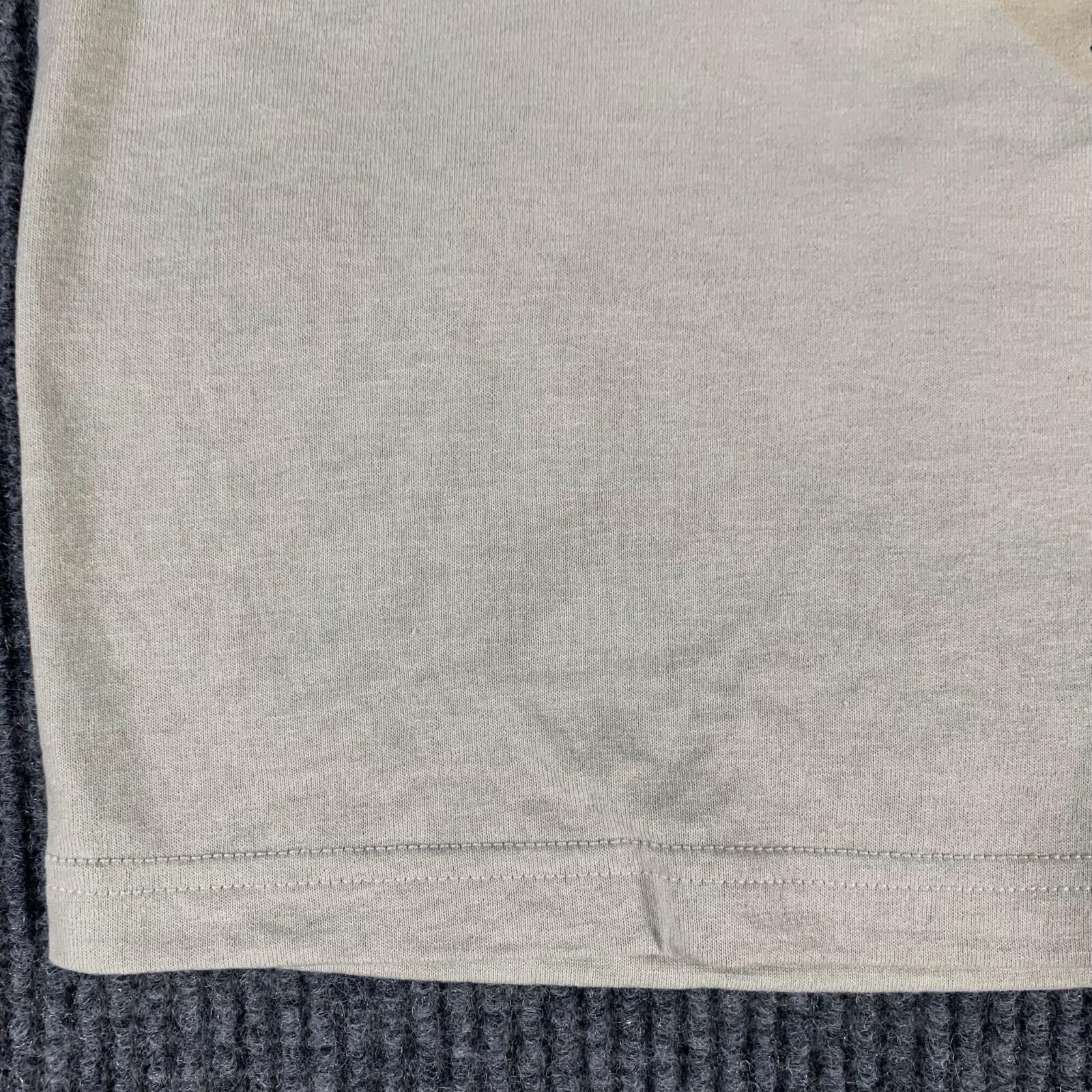 VTG Fruit of the Loom T Shirt Mens Large Beige Y2K Mackinac Bridge Labor Day USA