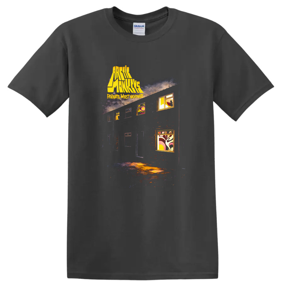 Vintage Classic Rock Album Cover T Shirt Music Art Graphic Tee Retro Design