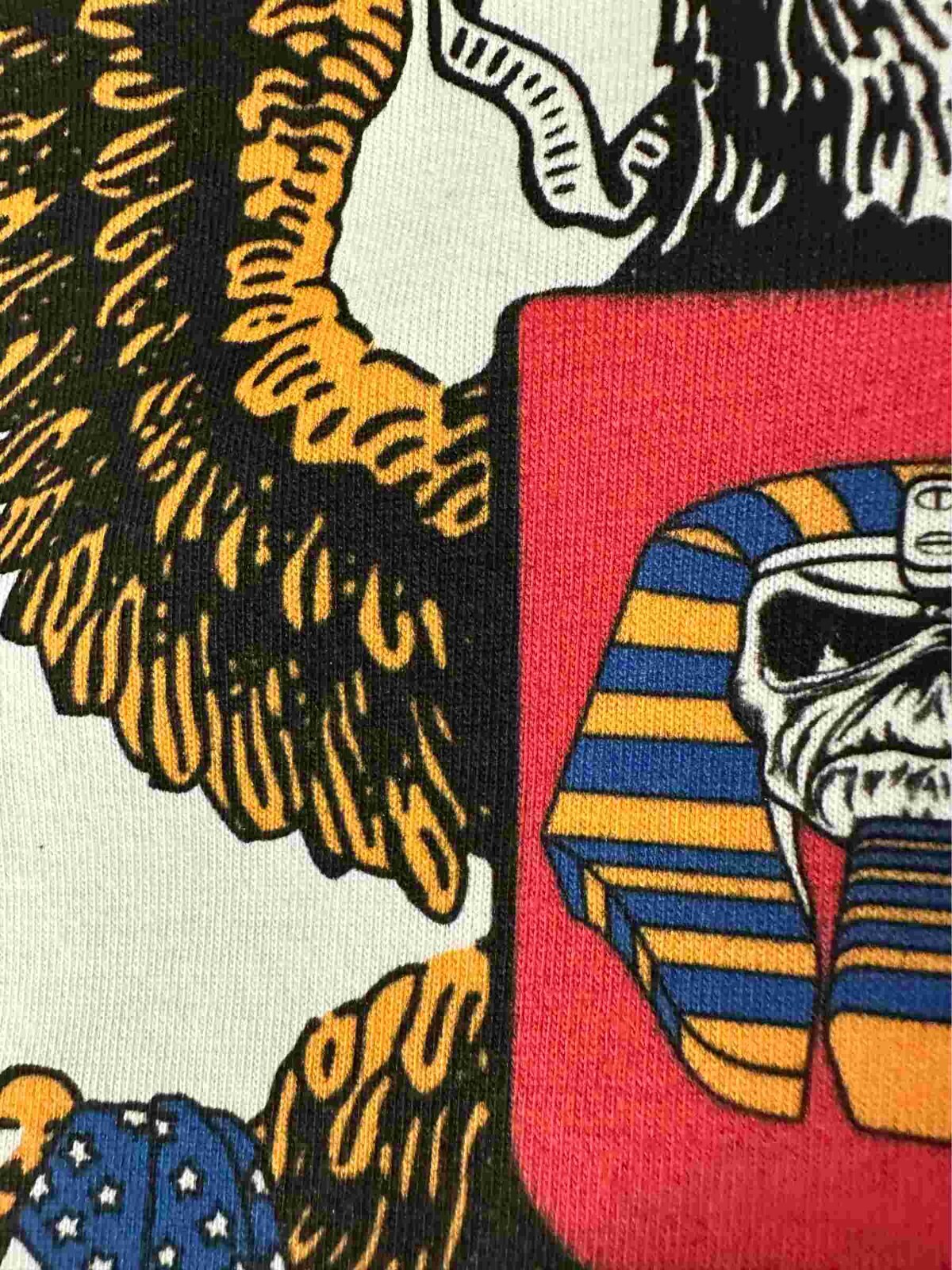 Iron Maiden Fourth of July tour 1985 S to 3XL