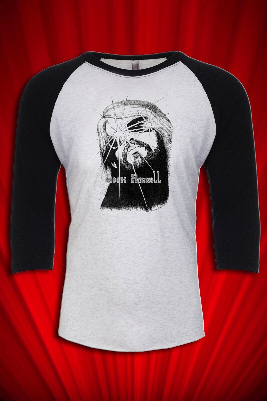 Leon Russell 1970s Vintage Tour Jersey T-SHIRT FREE SHIP USA