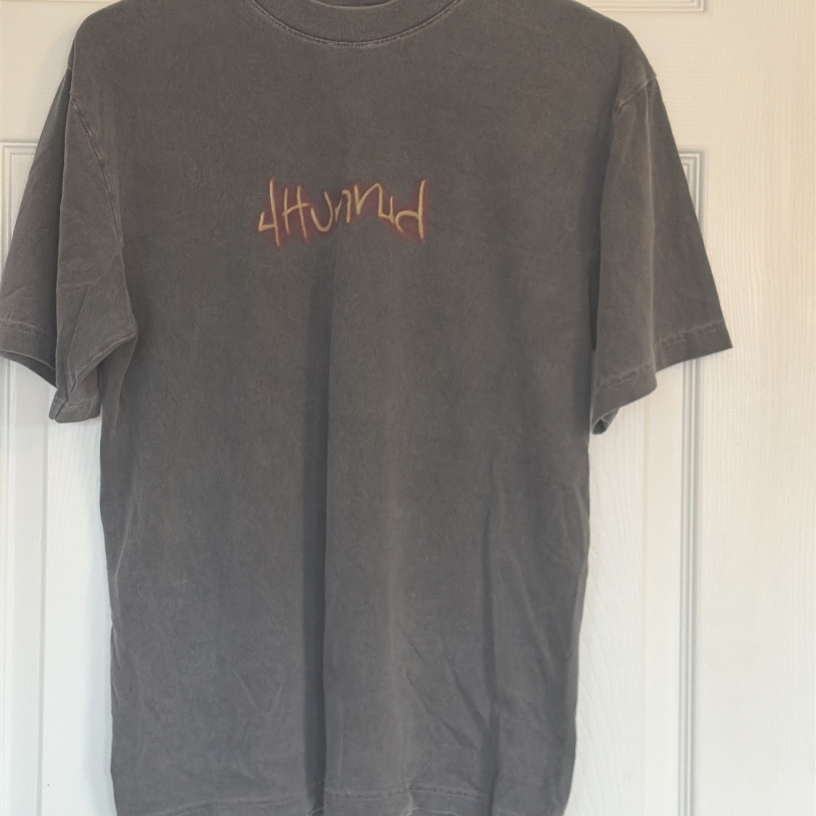 4Hunnid YG Men’s Small “4 Of A Kind” Short Sleeve Black Graphic Tee Rap Hip-Hop