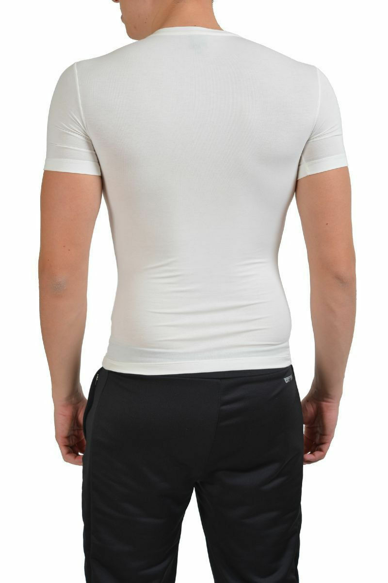 Gianfranco Ferre Men’s Stretch Off White T-Shirt Sz XS S M L XL 2XL