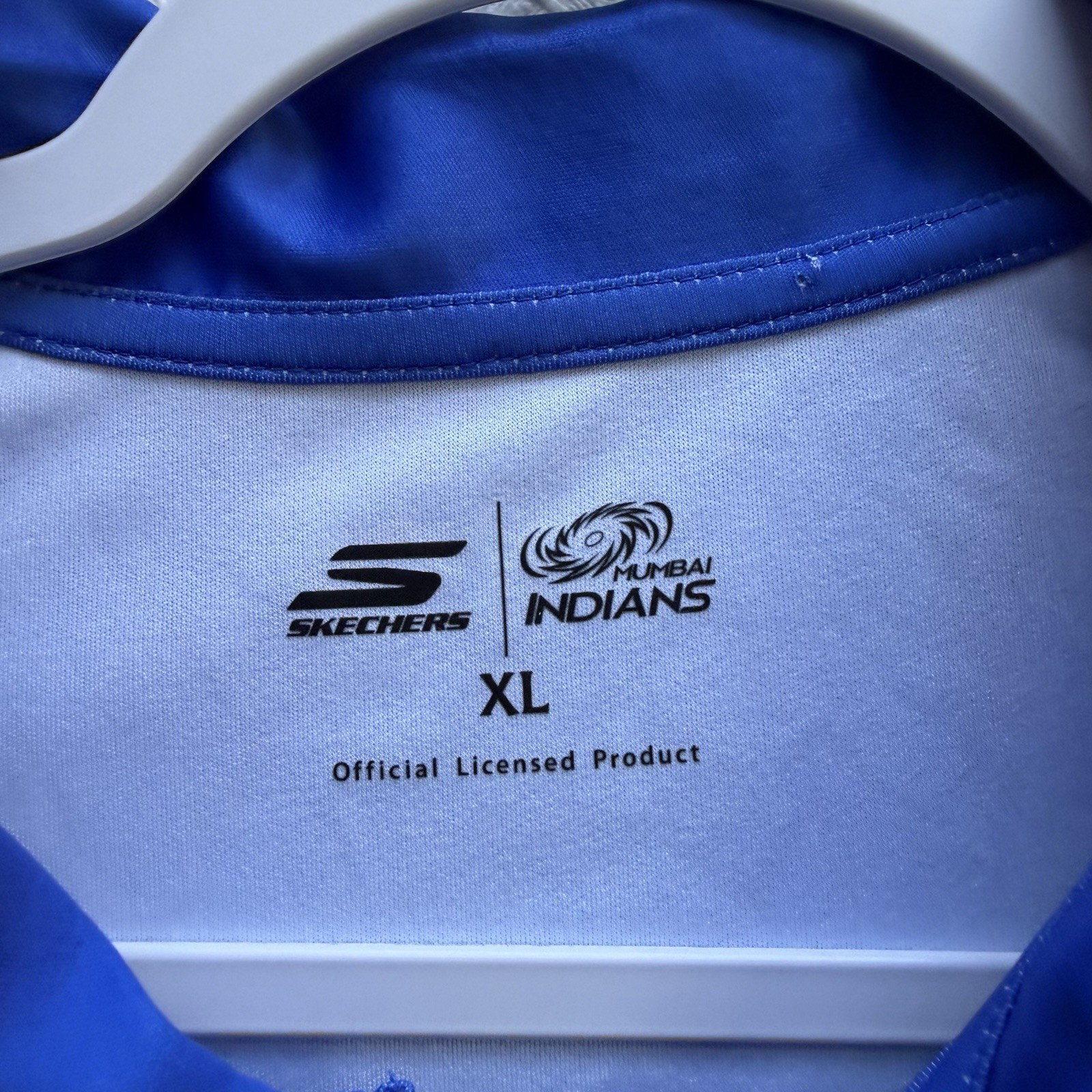 IPL Mumbai Indians 2025 Jersey Shirt Extra Large Cricket T20 Blue Sketchers