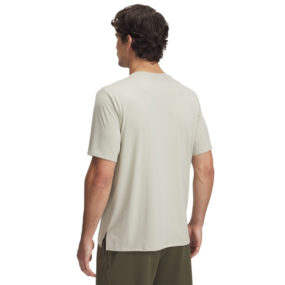 Under Armour 1387389 Men’s UA Motion Short Sleeve T-Shirt, Khaki Base, Large