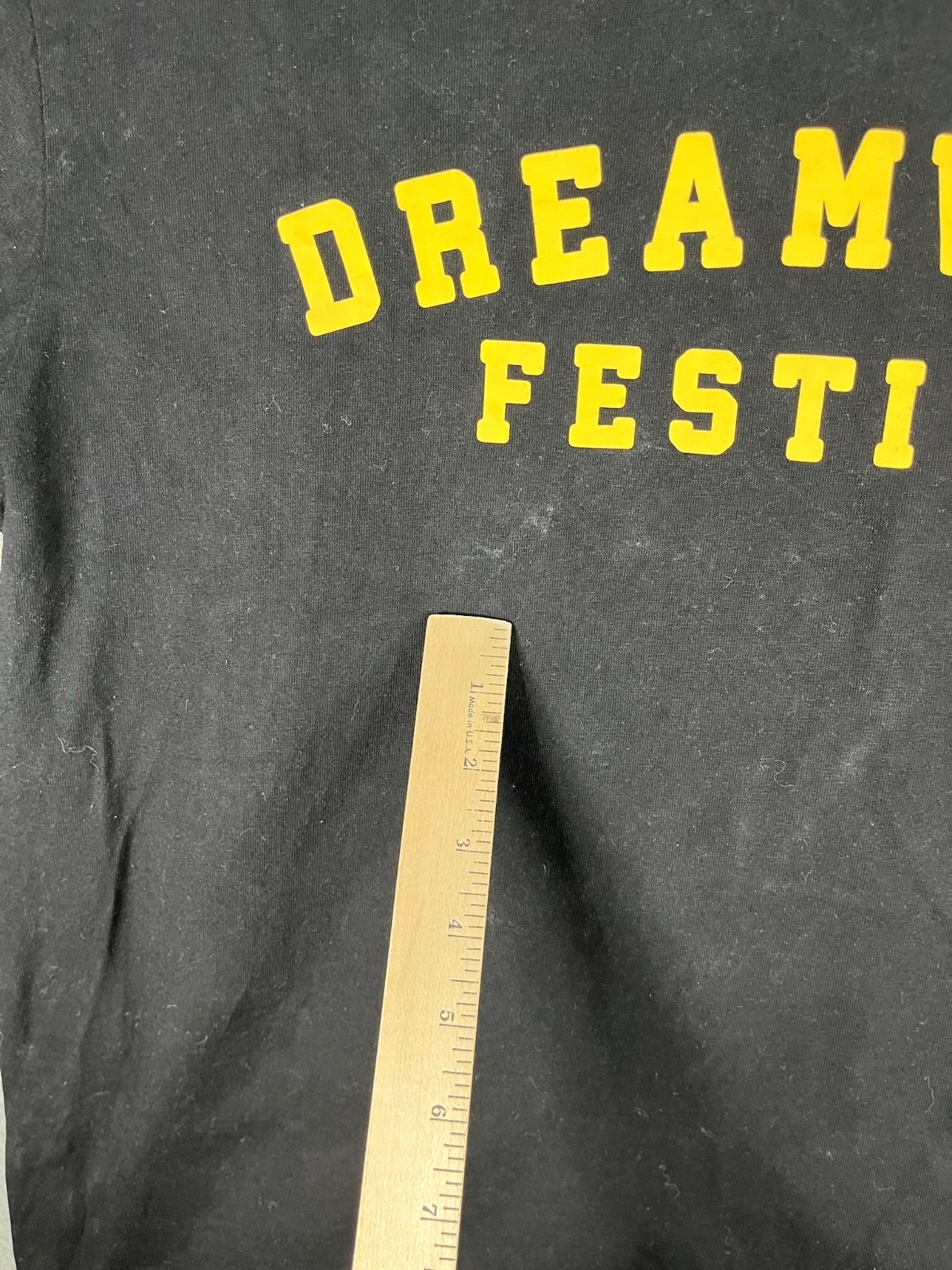 Dreamville T Shirt Mens Large Black Crew Neck Floral Magnolia Music Rap Cardinal
