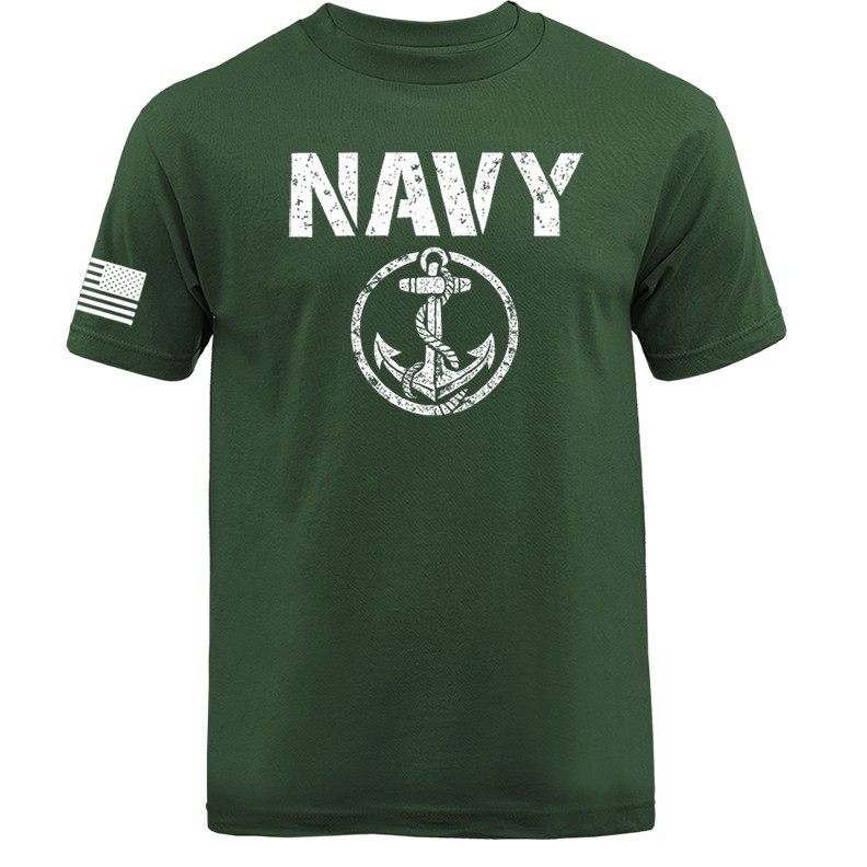 Navy Military Veteran American Pride Patriotic T-shirt