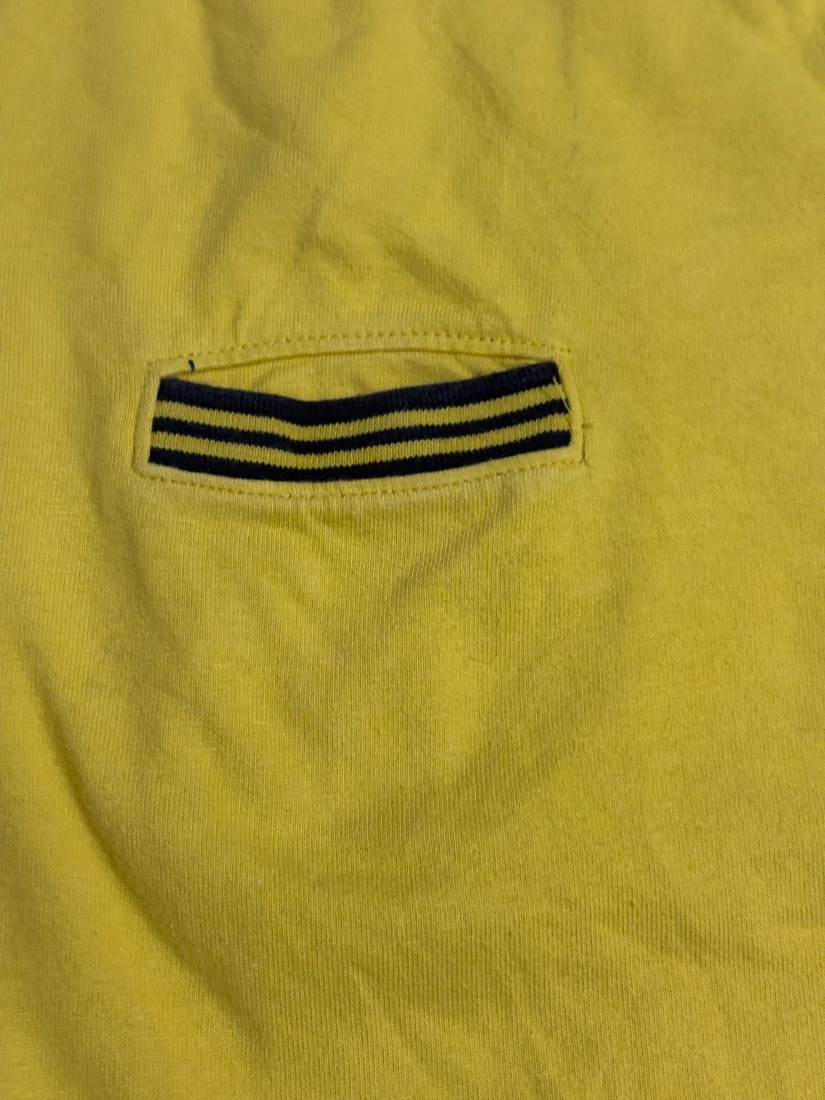 Levi’s Silvertab Yellow Striped Pocket T-Shirt Preppy Retro – Men’s XL Loose