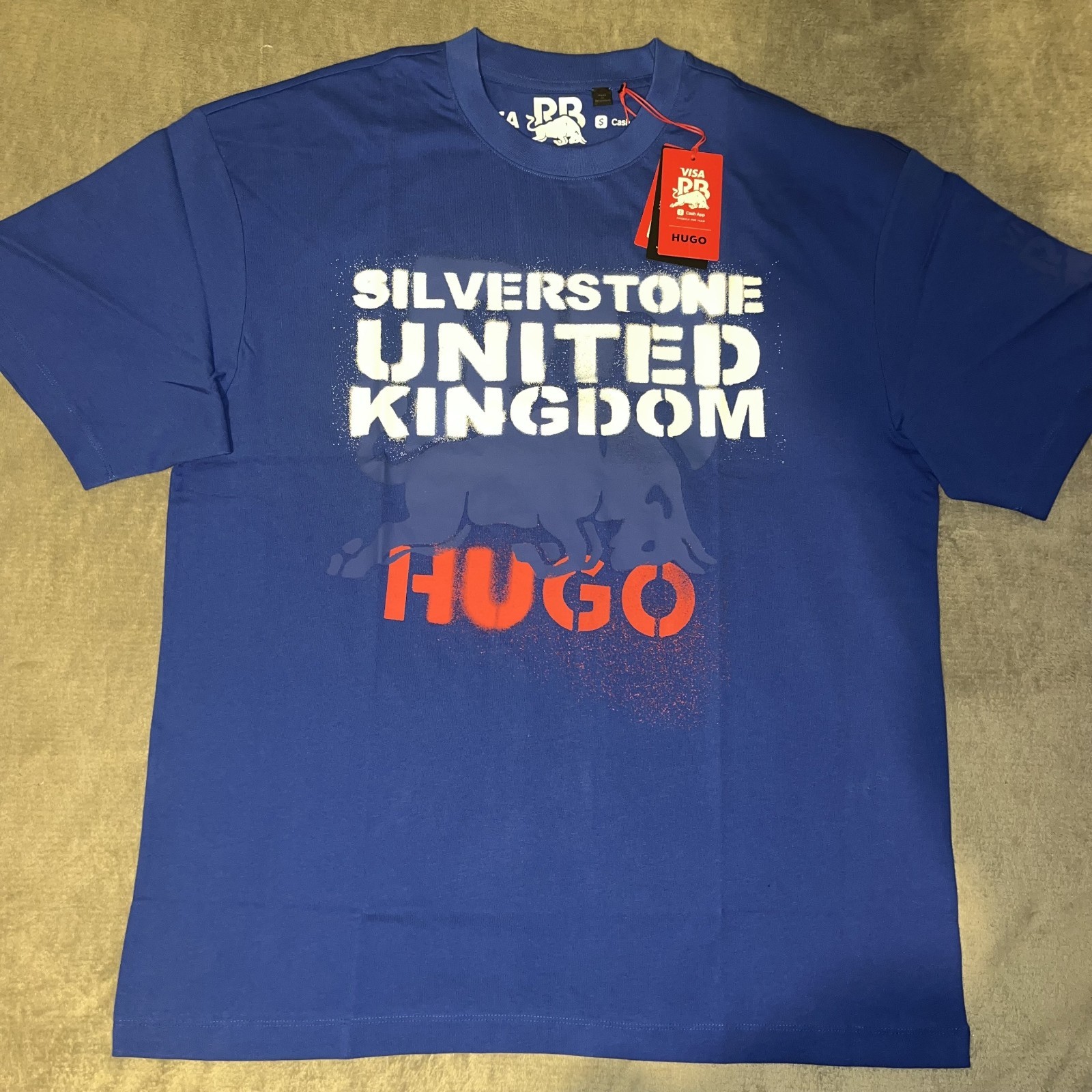 Hugo Silverstone UNITED KINGDOM T-shirt Uk Size Extra Large RRP £79