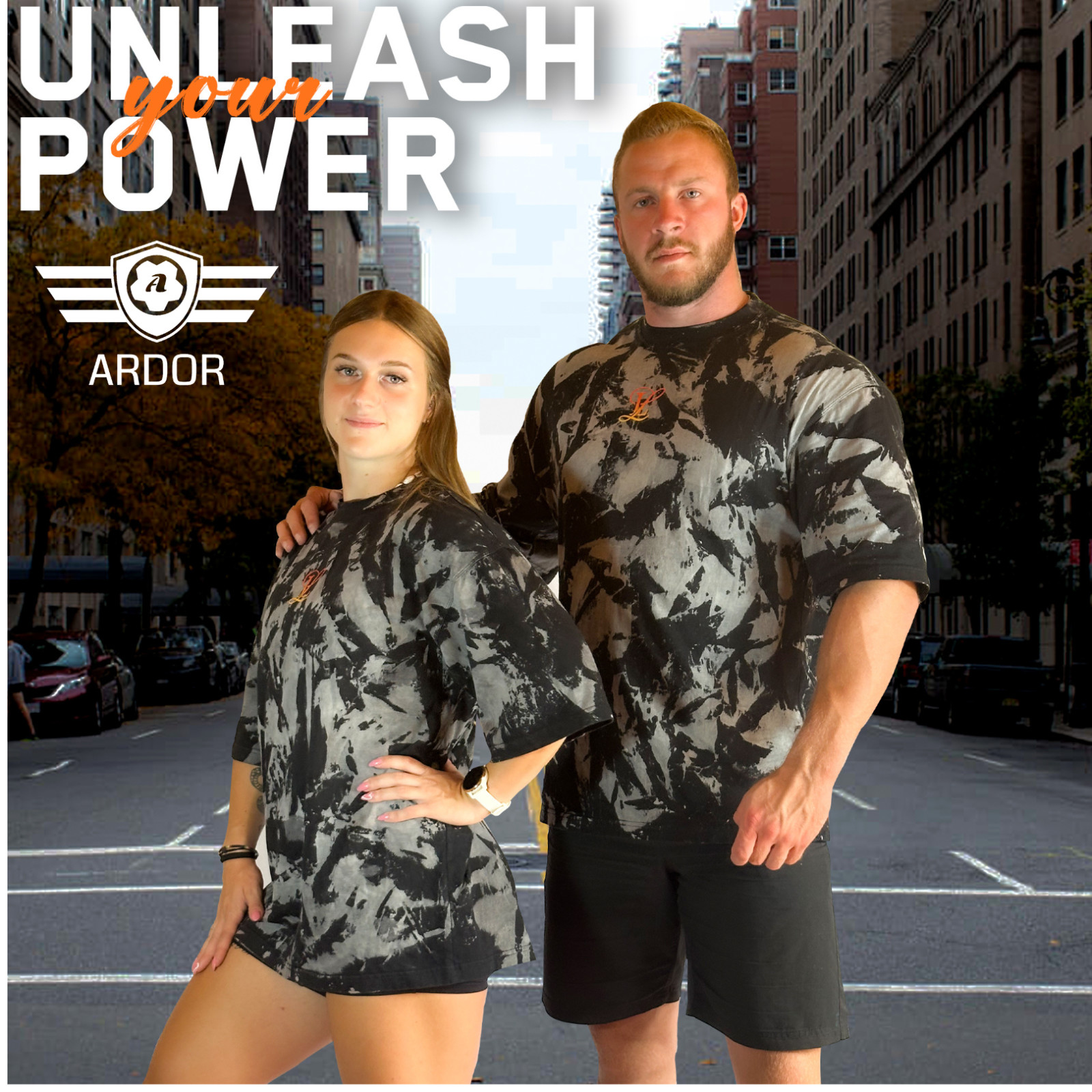 Unisex Cotton Oversized Tshirt Mens Women Washed Tie Dye Gym Tee Top T Shirt