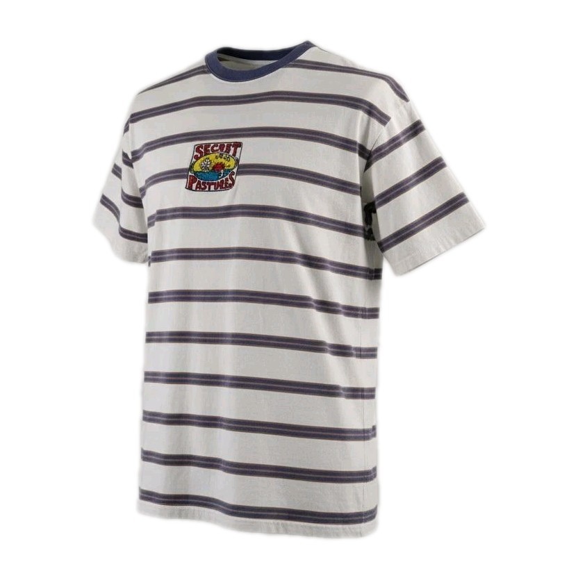 Vintage Look K. Haring ‘Secret Pastures’ Striped T-Shirt Size M Cotton On Label