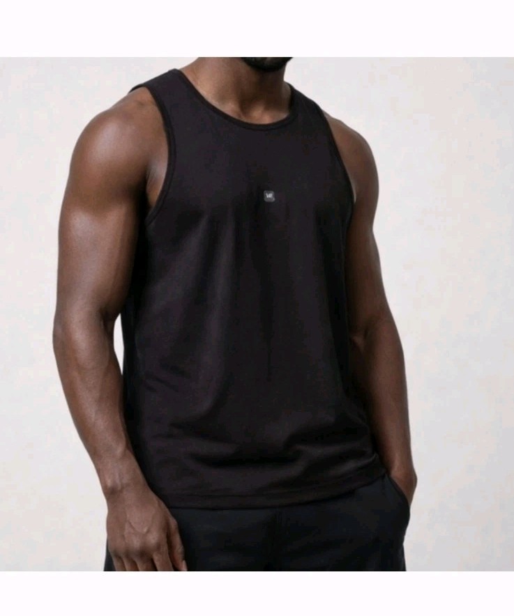 Yeezy Gap Engineered by Balenciaga Loose Tank Top Men XL Black NEW