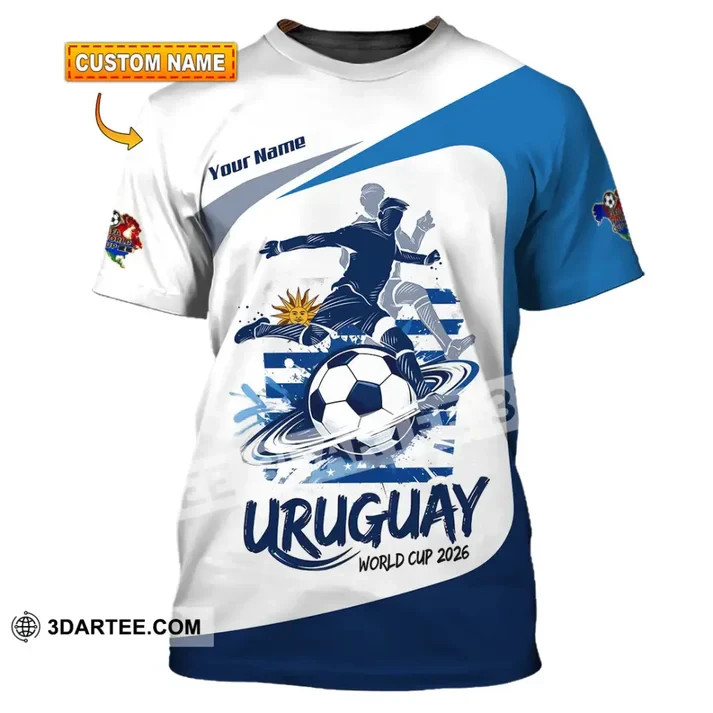 New Unisex Shirt – Custom Uruguay Fifa World Cup 2026 3D Shirt VK13900