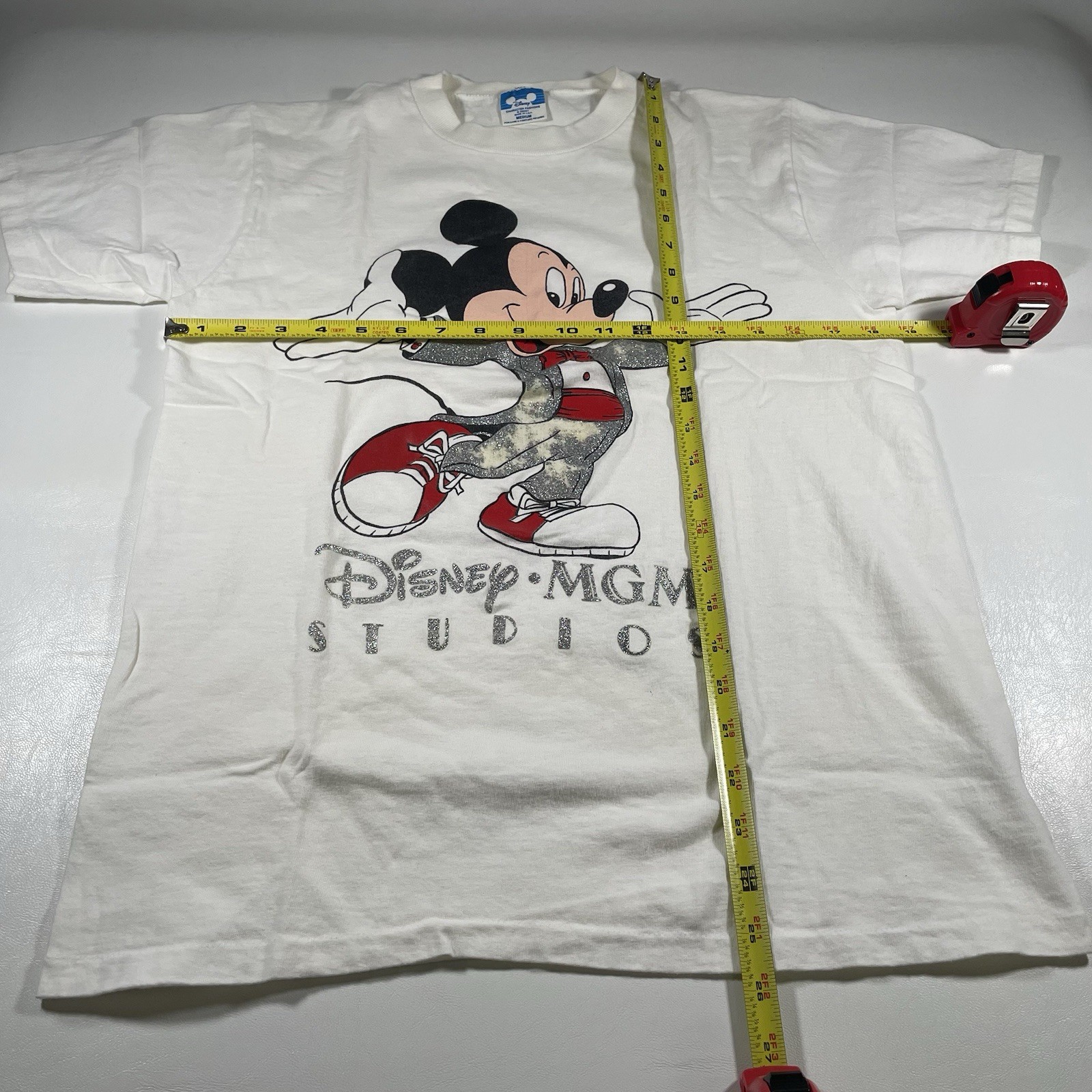 Vtg Disney Character Fashions Mickey MGM Studios T Shirt M Graphic Print USA