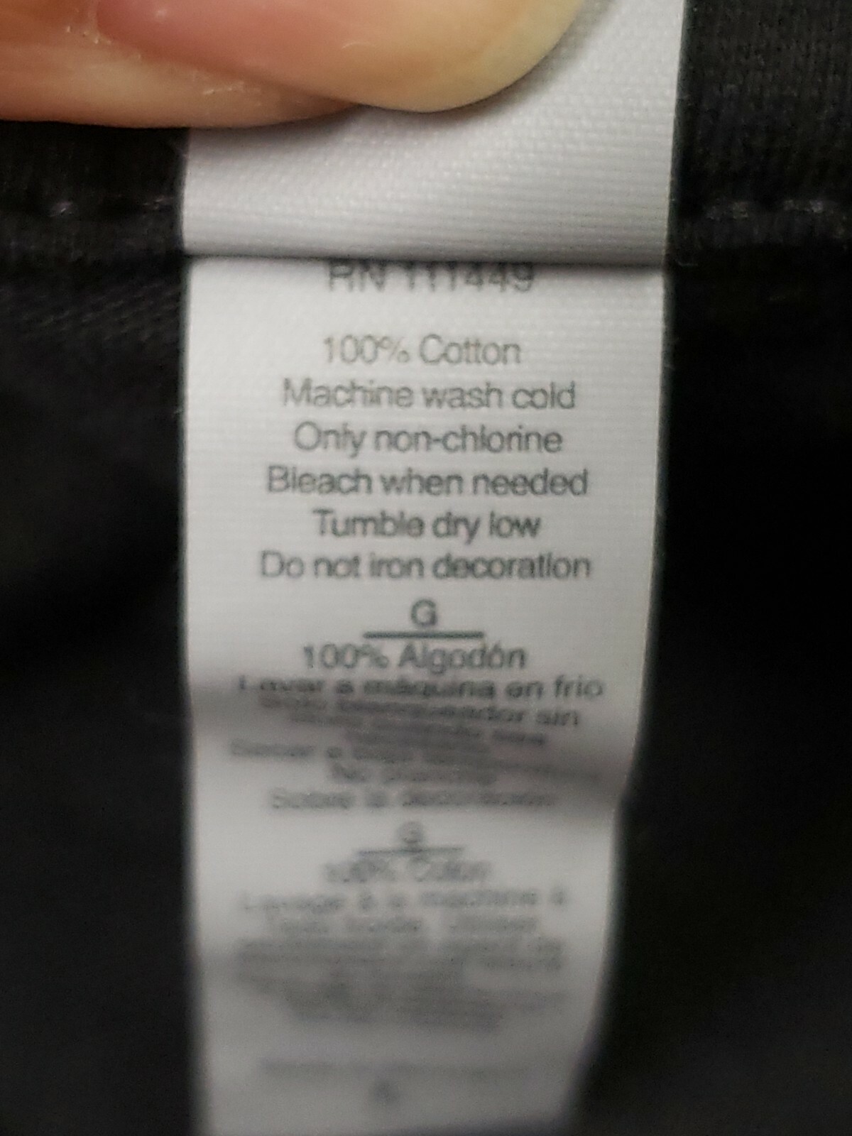 Next Level Apparel Men’s Cotton t-Shirt large America safe American strong