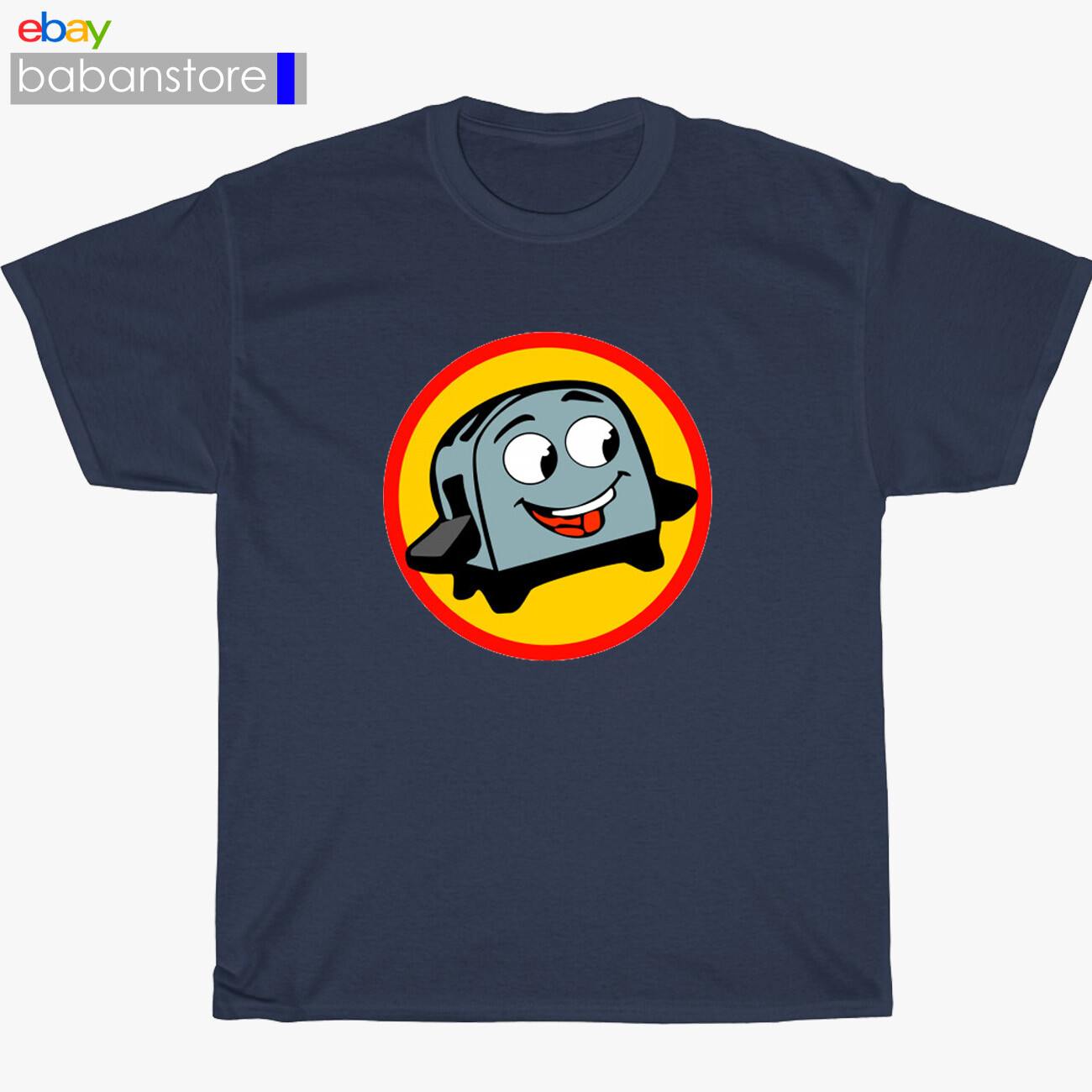 The Brave Little Toaster To The Rescue Black/White/Grey/Navy T-Shirt Size S-5XL