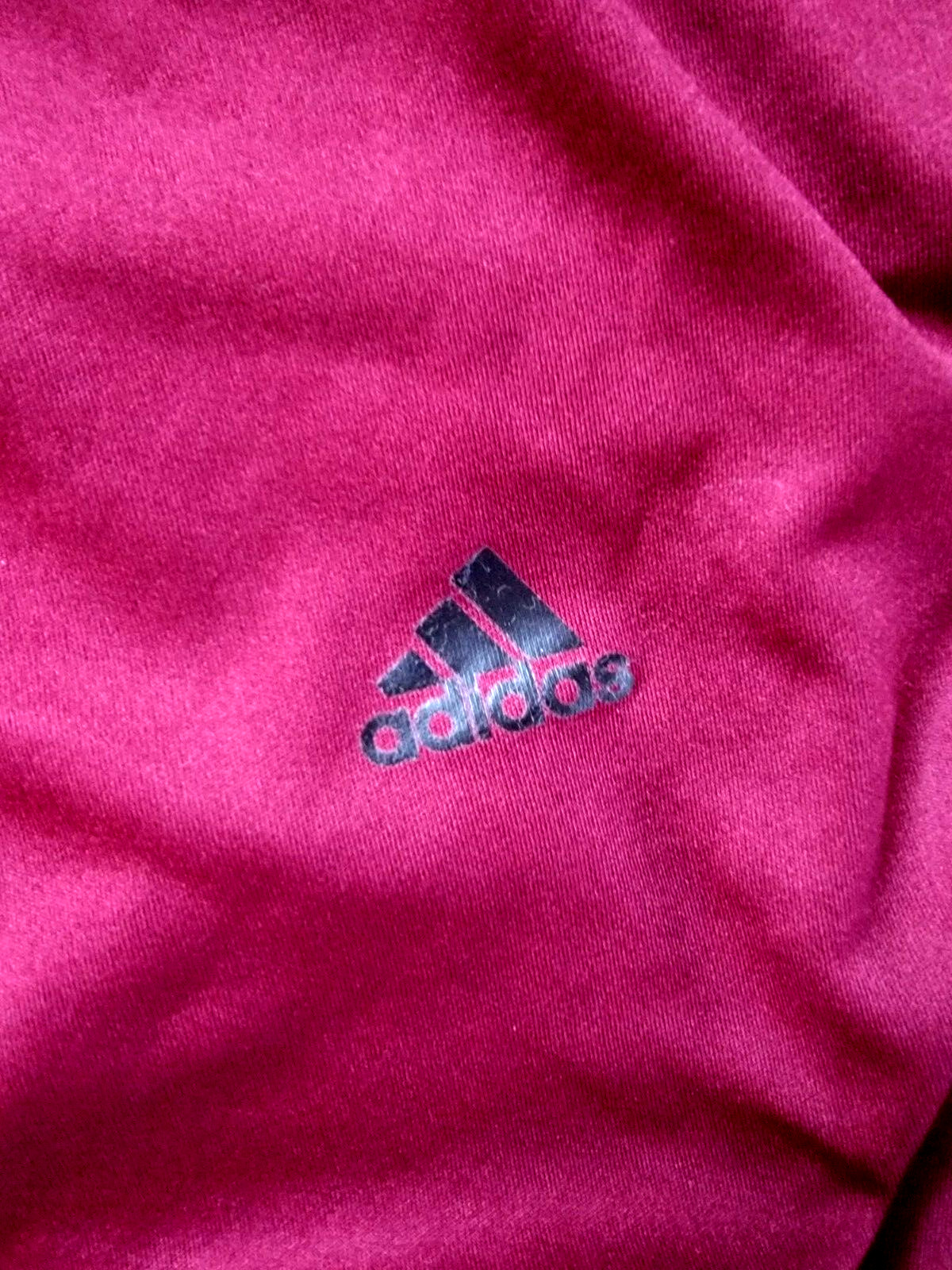 adidas Climalite T-Shirt Men Size Medium Maroon Activewear Workout Apparel