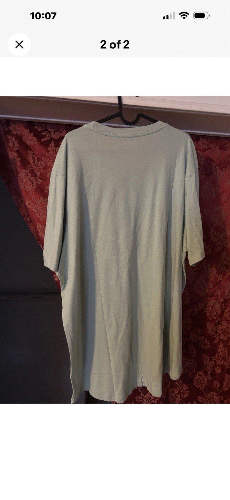 Old Navy Men’s Green Solid Crew Neck Short Sleeve T-Shirt Size 2XL