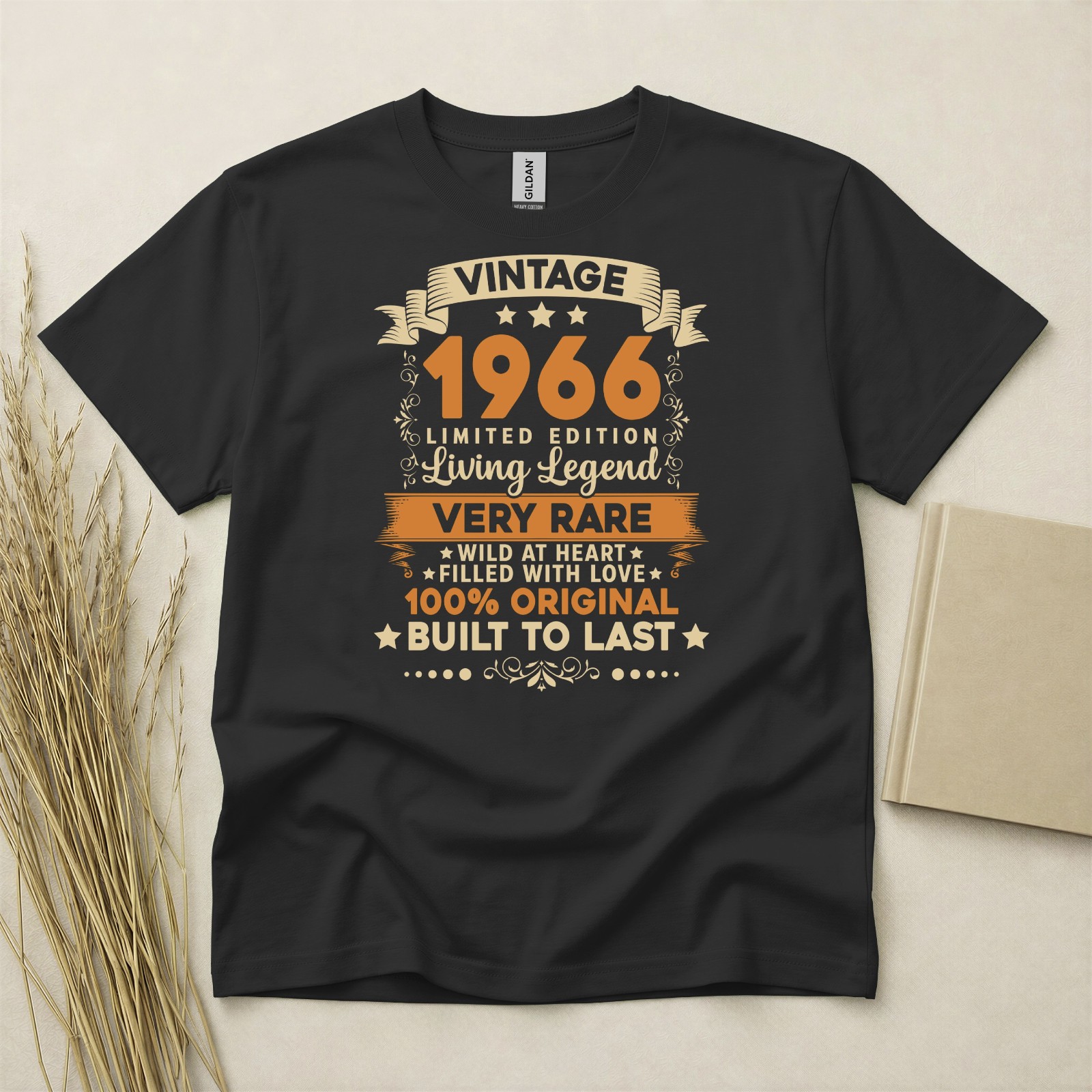 60th Birthday T Shirt Born In 1966 Gift 60 Year Old T-Shirt Sixty Birthday Tee