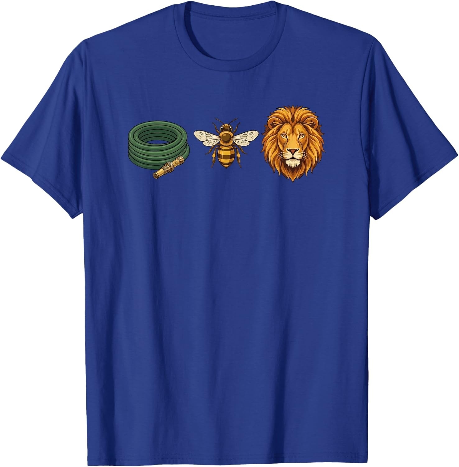 Hose Bee Lion Icons Retro Funny Hoes Be Lying Pun Intended T-Shirt