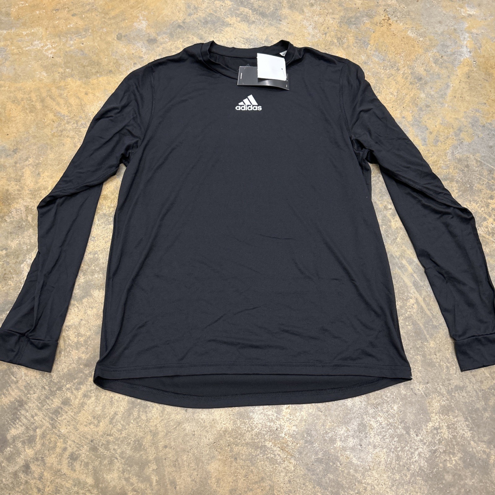Adidas Creator Long Sleeve Tee -Tall- Black EK0123 Men’s Size 3XLT NWT
