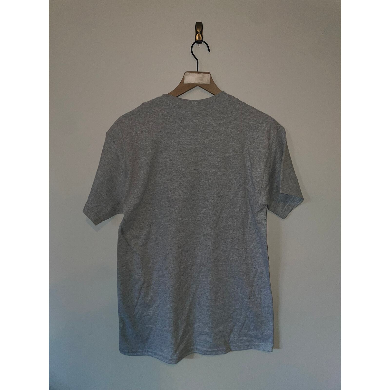Y2K CO Colorado Elk Embroidery Gray Nature Shirt Tee 2000s M Medium