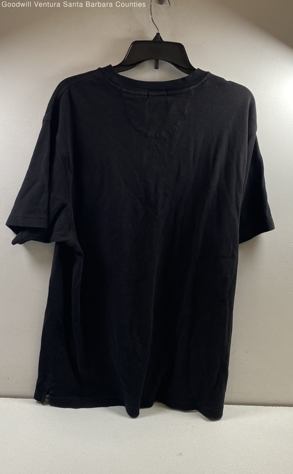 Members Mark 100% Peruvian Cotton Heavyweight Soft Pima Cotton Black Tee Size XL