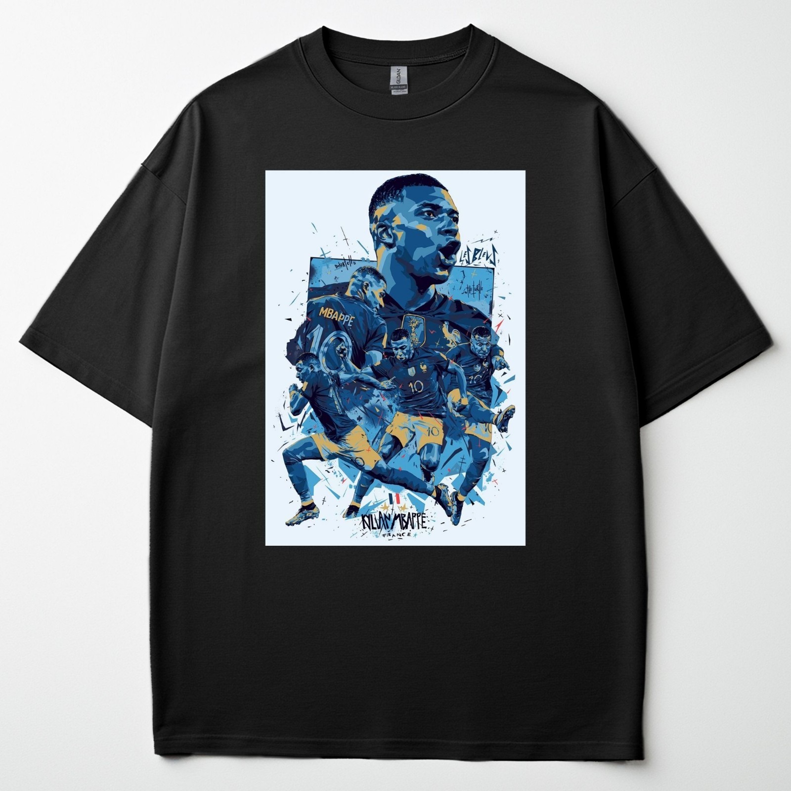 Kylian Mbappe France Collage Shirt World Cup 2026 Soccer Graphic Tee Football
