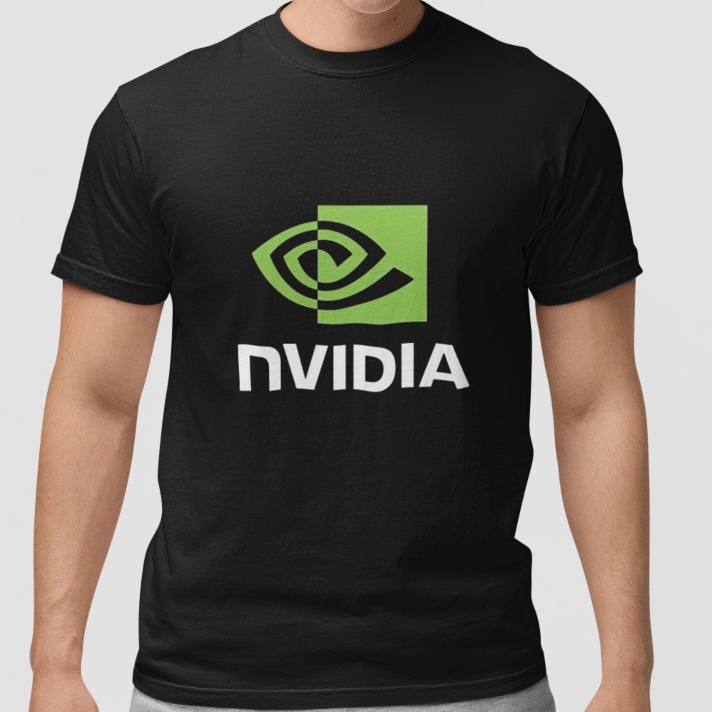 NVIDIA Logo T Shirt Unisex Graphic Tee Casual Short Sleeve Top Men Women