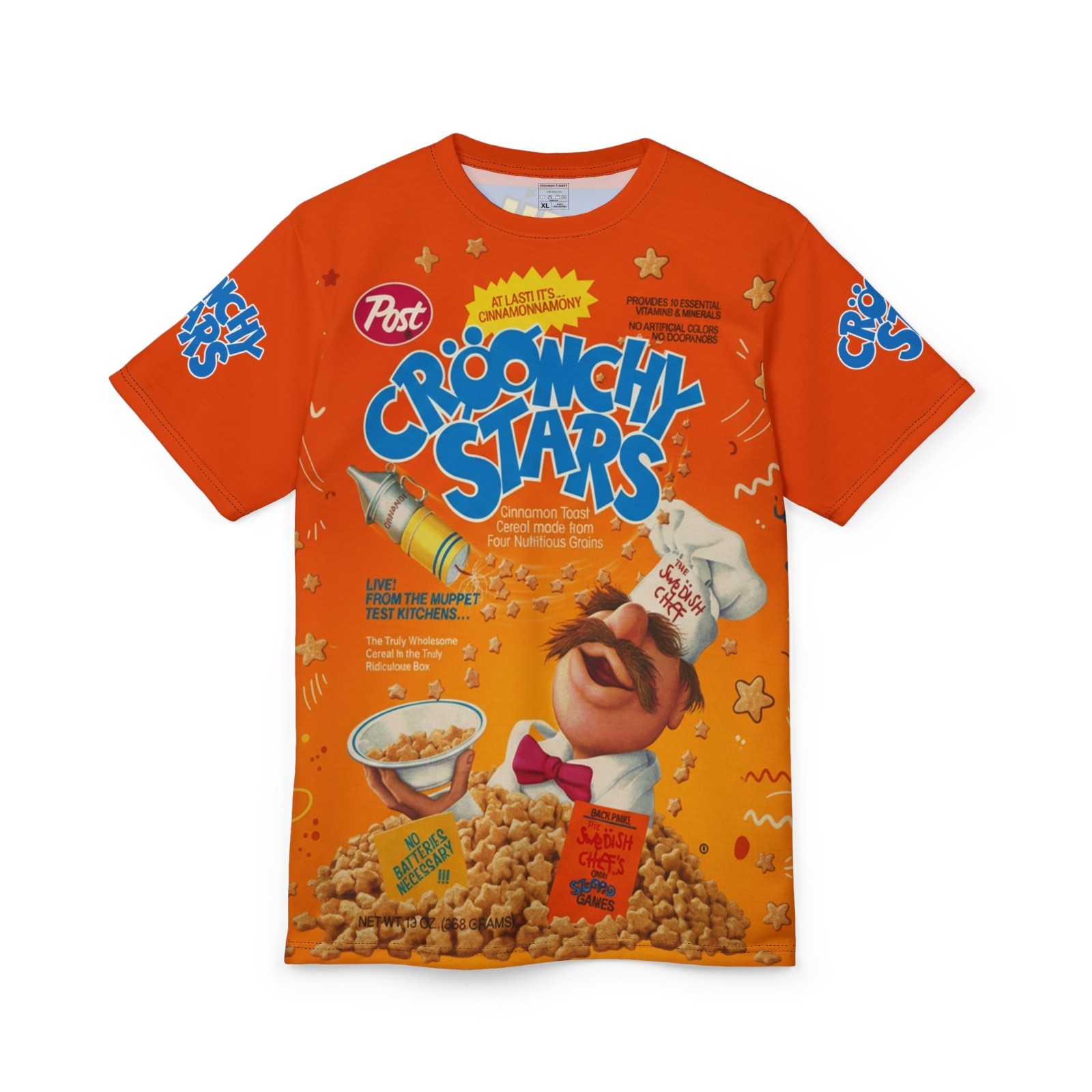 Croonchy Stars Cereal Box 1988 T-Shirt – Retro Style