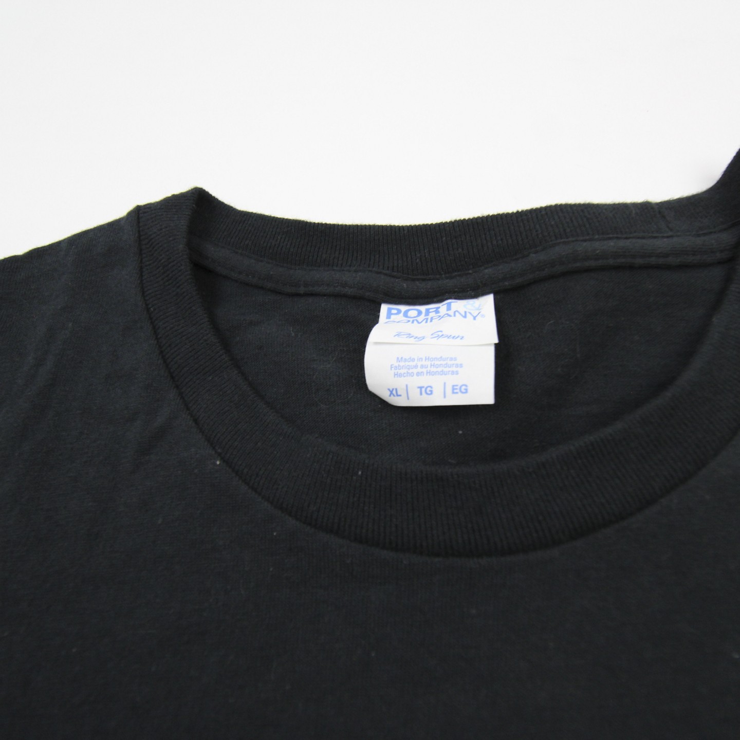 Port & Company Short Sleeve Shirt Men’s Black Used XL