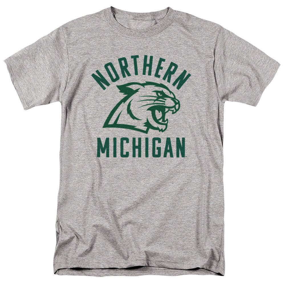 Northern Michigan University Adult T-Shirt One Color, Athletic Heather, S-5XL