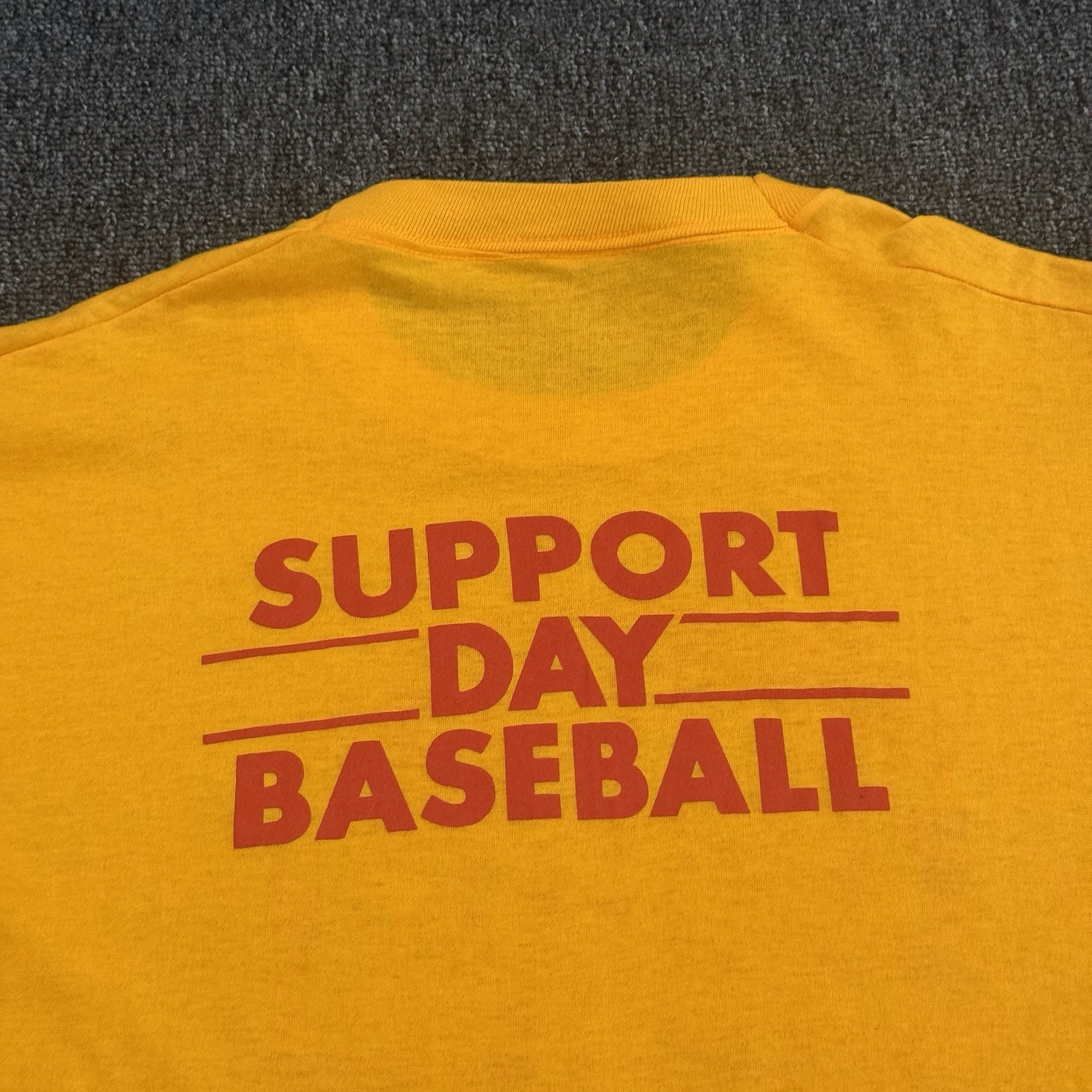 Vintage 80s Chicago Cubs No Lights Wrigley Field Protest T Shirt Screen Stars XL