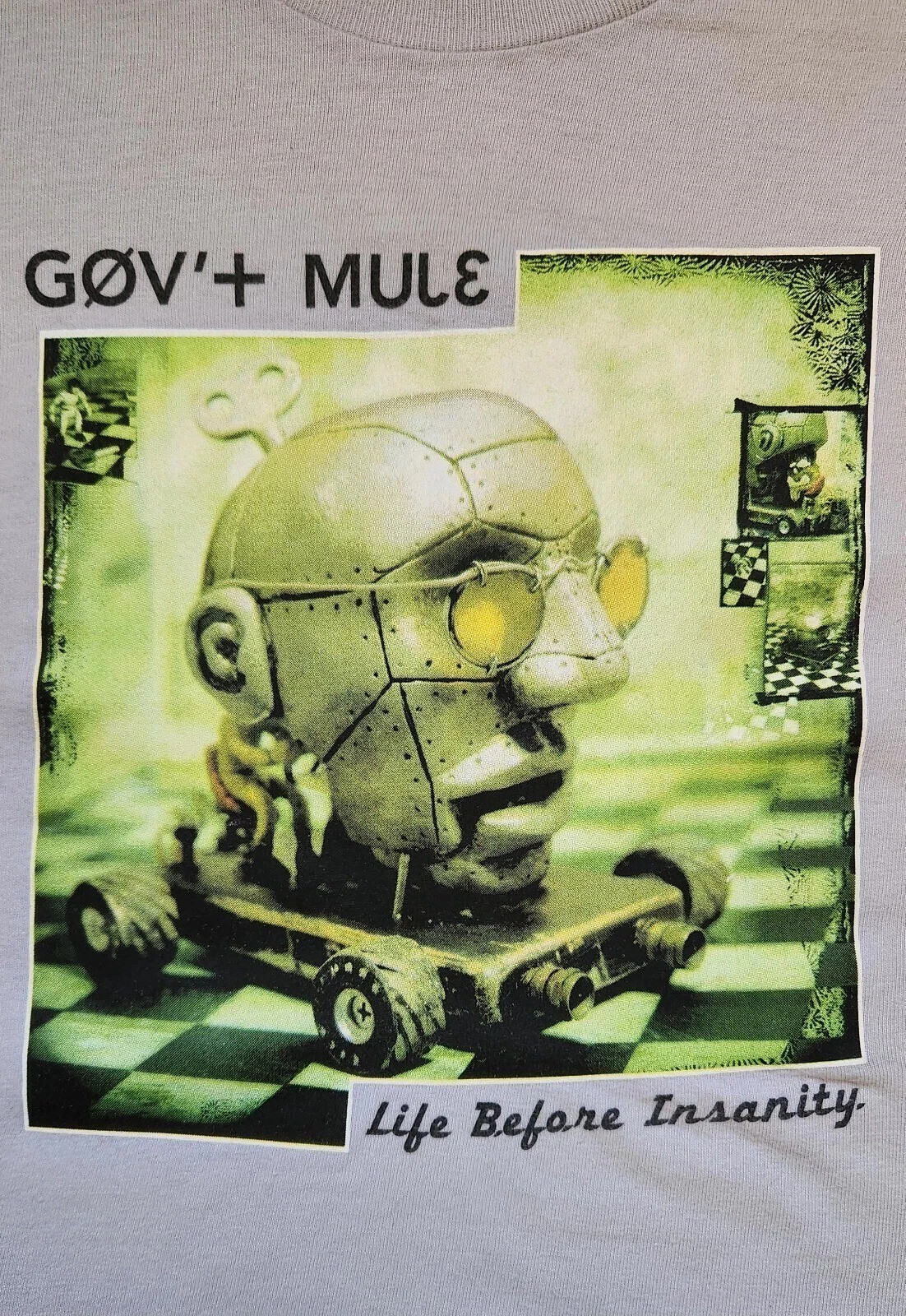 GOV’T MULE Band Life Before Insanity 2000 Tour S to 5XL Concert Shirt BB871
