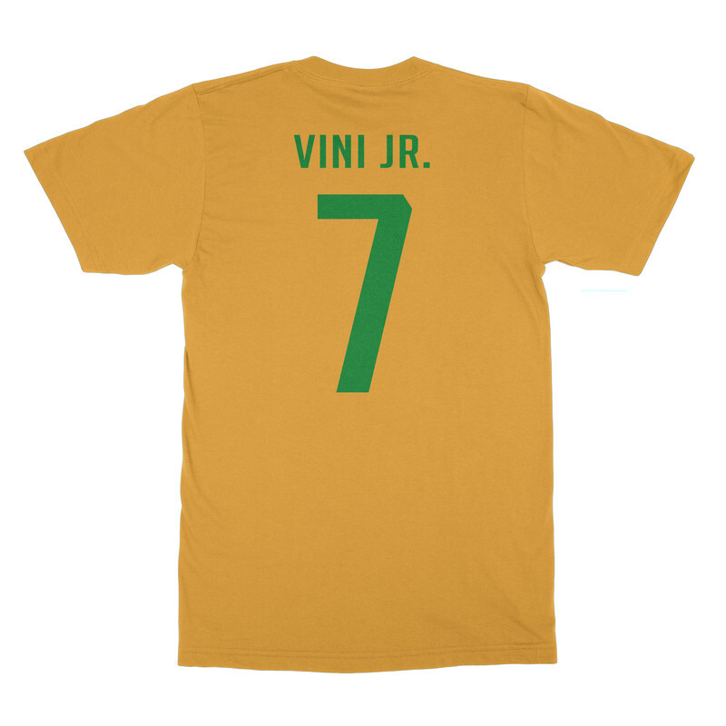 Vini 7 Jersey Style – Brazil Soccer Cup Fan Unisex T-Shirt